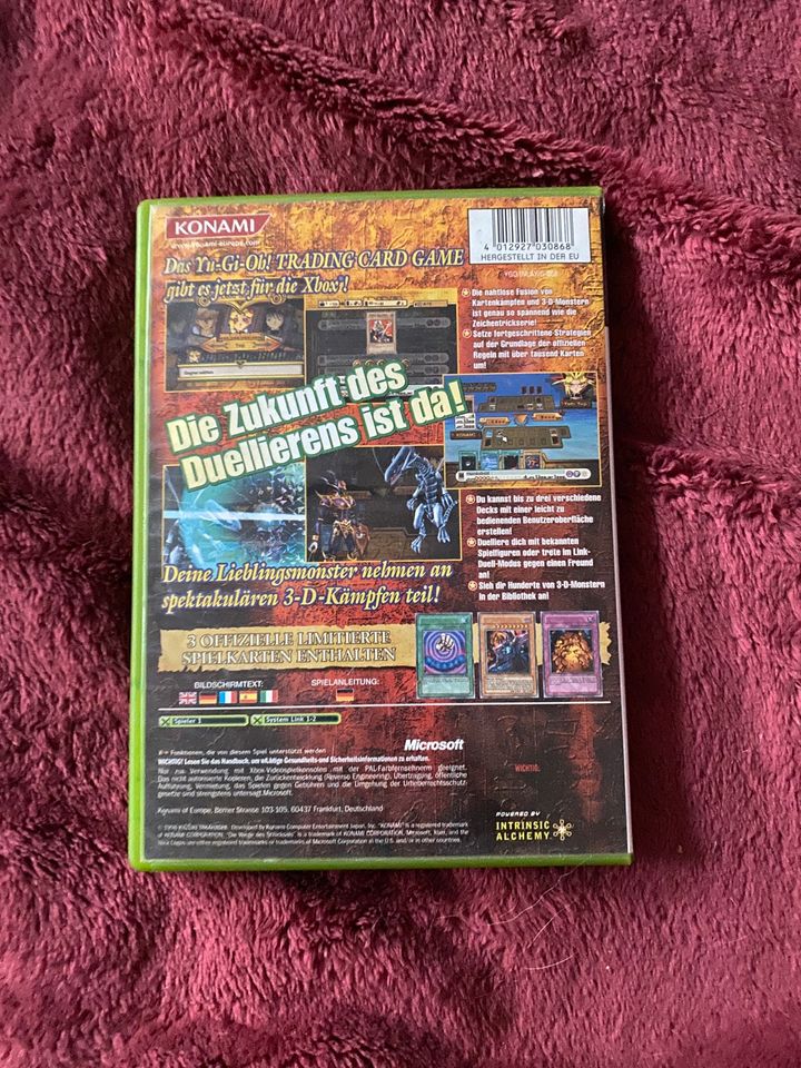 XBOX Yu-Gi-Oh! Die Wiege des Schicksals Spiel Videospiel in Königslutter am Elm