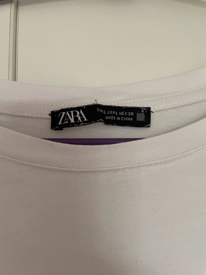 T-Shirt Spitze von Zara Gr.L in Viernheim