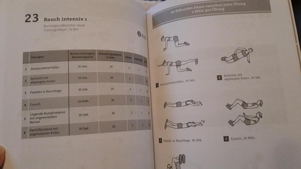 Marcel Doll Workout Buch 'Bodyweight-Training ohne Geräte' in Kamen