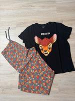 Bambi Schlafanzug Disney Undiz Reh 34 36 XS S Baden-Württemberg - Aichtal Vorschau