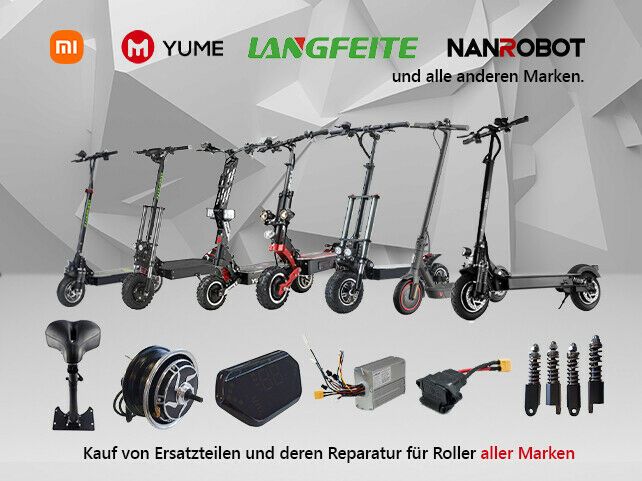 Reparatur von allen Typen E Scooter.E Chopper, E Roller in Bielefeld