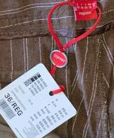 Esprit Marlene Hose Leinen neu Etikett braun feine Streifen 36 Hessen - Weimar (Lahn) Vorschau