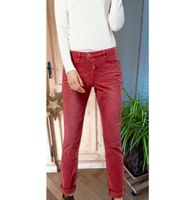 Street One bordeaux Denim Story Jeans weites Bein Gr. 27 neu Hessen - Herborn Vorschau