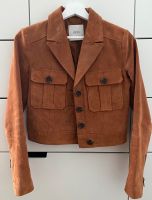 Mango Wildlederjacke Echtleder Cognac S Frankfurt am Main - Innenstadt Vorschau