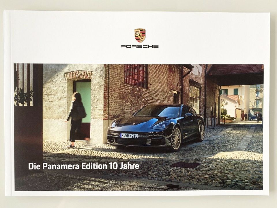 Porsche Panamera Edition 10 Jahre Prospekt Broschüre Katalog G2 in Seelze