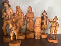 7 HOLZFIGUREN  geschnitzt HANDARBEIT , Größe 30-50 cm Nordrhein-Westfalen - Hamm Vorschau