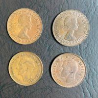 4 Alte Münzen, Großbritannien, Australien und Südafrika Nordrhein-Westfalen - Geldern Vorschau