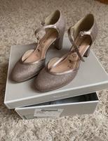 High Heels, Pumps von Tamaris, Größe 38, Glitzer, Rosé, Schuhe Leipzig - Stötteritz Vorschau