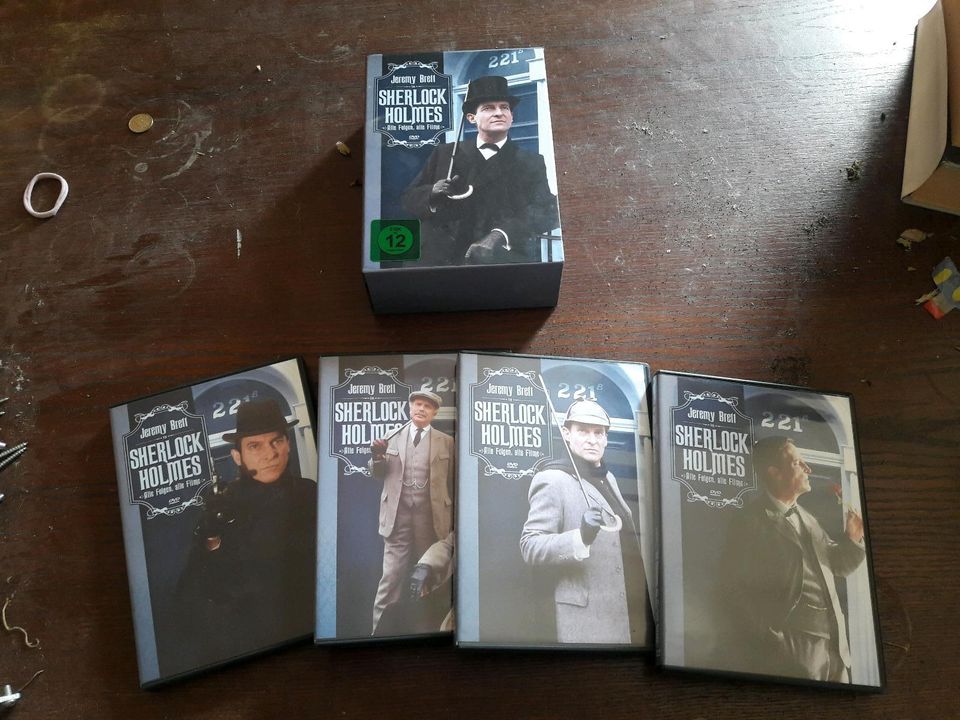 Sherlock Holmes DVD Box Staffel 1-4 in Dresden