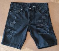 Jeans kurz Bermuda h&m schwarz Bayern - Möhrendorf Vorschau