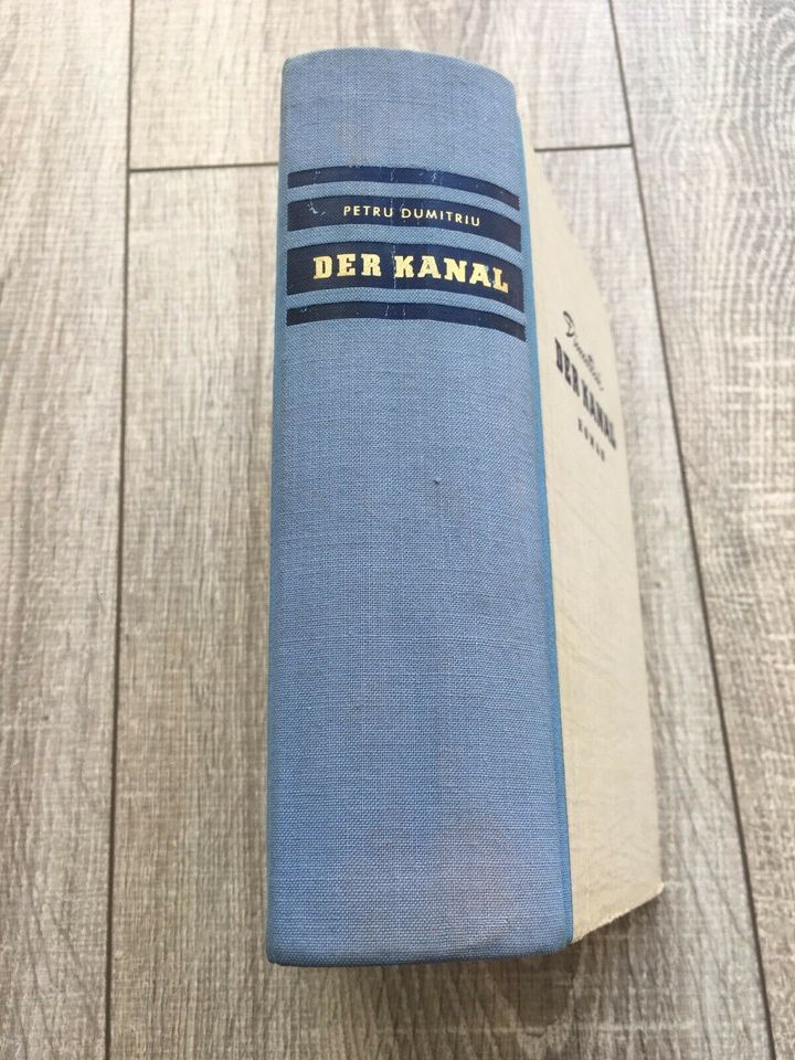 Petru Dimitriu Der Kanal 1953 Verlag Volk und Welt Berlin Buch in Velten