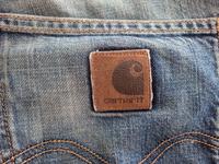 Carhartt Western Pant Herren Jeans kurz Hose W31 L34 gekürzt blau Sachsen - Gablenz Vorschau