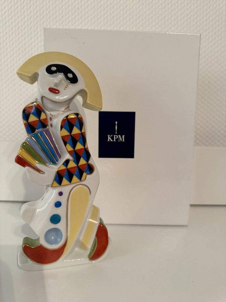 KPM Berlin „Pierrot mit Hut“ Porzellan Ludwig Gies in Berlin