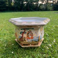 Porzellan Blumentopf Asiatisch Satsuma Übertopf Vintage Duisburg - Meiderich/Beeck Vorschau