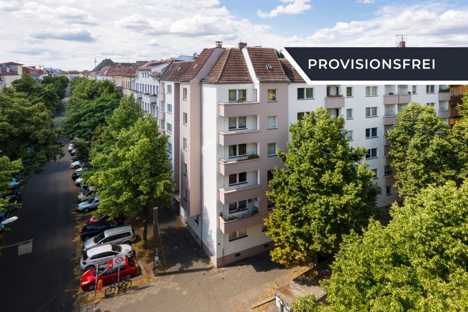 Vermietete 2-Zimmerwohnung mit guter Energieklasse & Wannenbad nahe Boxhagener Platz in Berlin