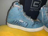 Cole Bounce Restore hellblau Glitzer Leder Schuhe Sneaker Gr 32 Rheinland-Pfalz - Bingen Vorschau