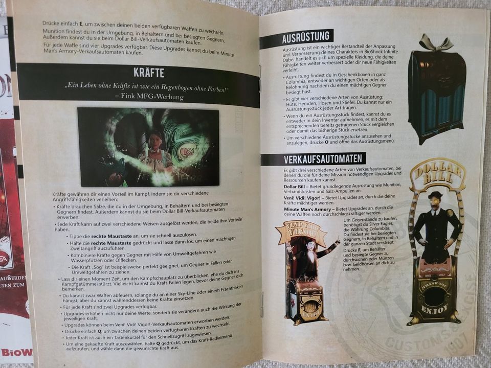 Booklets von PC Spielen - Dragon Age, Bioshock, Civilizaton in Hilden
