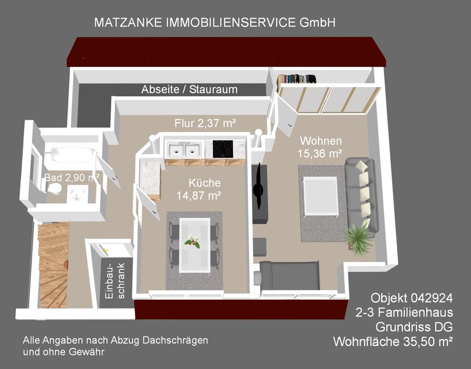 RESERVIERT! Ideal zur Vermietung: 2-3 Familienhaus, Balkon, Garten, 2 Garagen - 4,98% Nettomietrendite in Glauburg