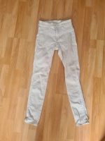 H&M Jeans Weiß Skinny Regular Waist Ankle Length Gr.26 Saarland - Saarwellingen Vorschau