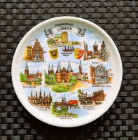 Souvenir Porzellan Wandteller „Lübeck“ Hamburg - Wandsbek Vorschau