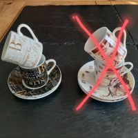 2 Espresso Tassen mit Untersetzer Nordrhein-Westfalen - Nörvenich Vorschau