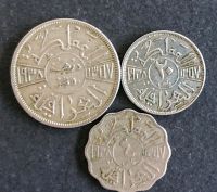 Irak Königreich 3 Münzen( I )2X Silber 20 & 50 Fils -4 Fills 1938 Rheinland-Pfalz - Mainz Vorschau