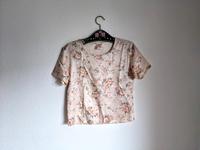 Shirt T-Shirt Rosen rosa Blumenmuster Vintage 90er 36 Top Niedersachsen - Oyten Vorschau