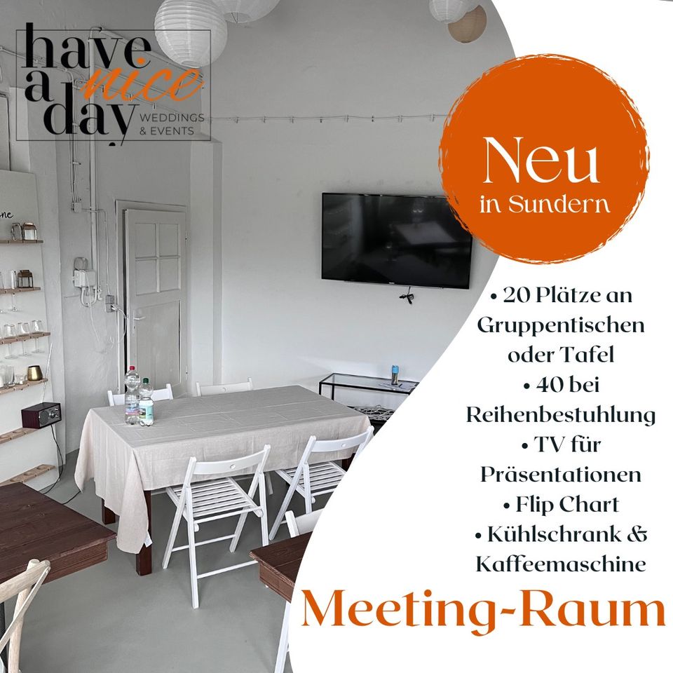 JGA Event-Raum / Kreativ- Workshops / Hochzeitsshowroom in Sundern (Sauerland)