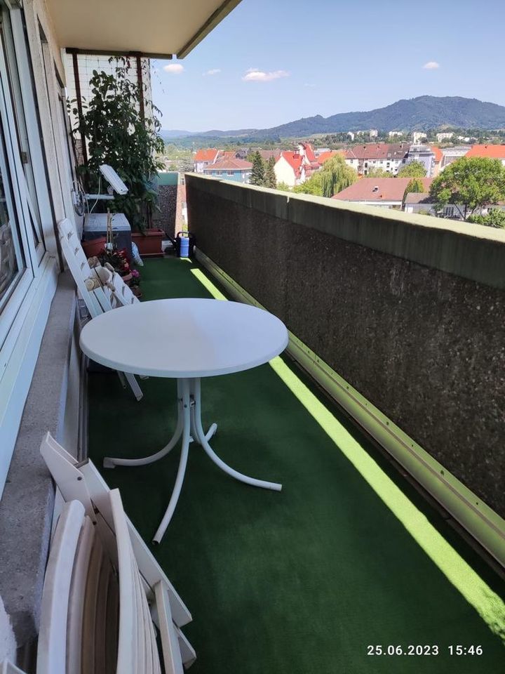 Kapitalanlage/2 Zimmer-Wohnung, Balkon,Einzelgarage in Offenburg