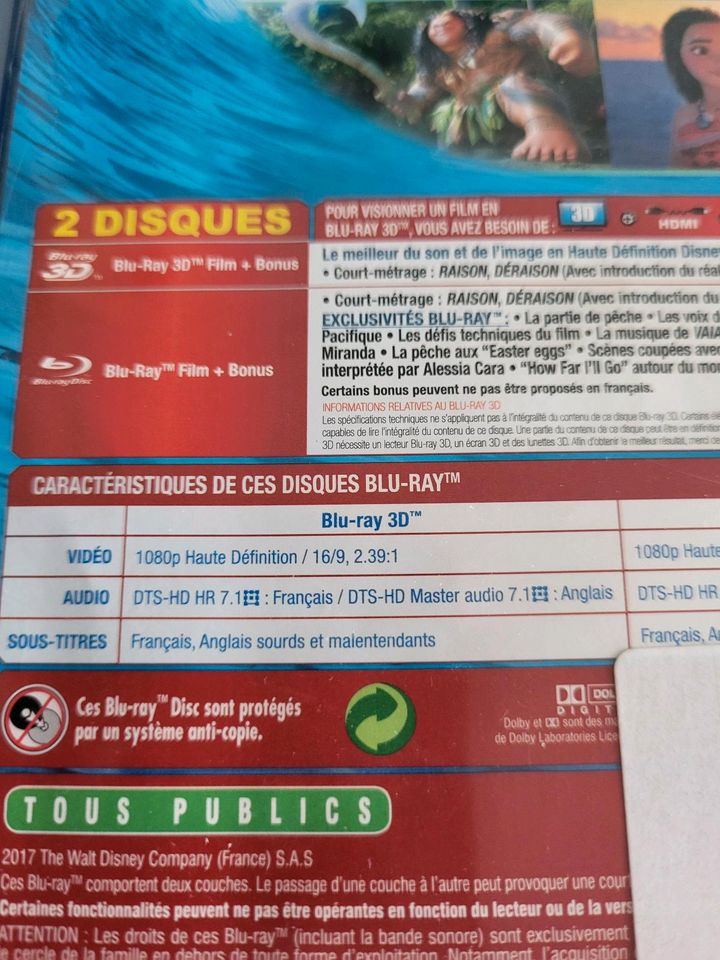 Blu-ray + Blu-ray 3D Vaiana in Neuss