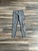 NIKE DRI-FIT XS Leggings grau meliert Just do it rosa apricot Hessen - Limburg Vorschau