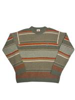 Vintage Lacoste Sweater Strickpullover Orange,Khaki,weiß 5/M-L Hessen - Schlüchtern Vorschau