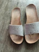 ‼️Silberne Pantoletten / Sandalen ‼️ Nordrhein-Westfalen - Hagen Vorschau