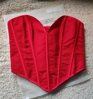 Korsett Corsage XS 34 Schnürung rot Herz Motiv NEU corset bustier Rheinland-Pfalz - Thalfang Vorschau