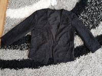 Blazer Jackett Büro Gr. 40 (38/40) business casual jacke schwarz Bayern - Dürrlauingen Vorschau