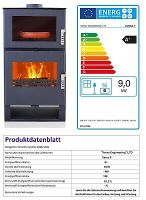 Kaminofen mit Backfach Verso F - 9kW Sachsen - Bernsdorf Vorschau