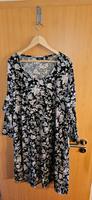 bpc Bonprix 56/58 Damen Kleid schwarz Blumen langarm Sommerkleid Leipzig - Schönefeld-Abtnaundorf Vorschau