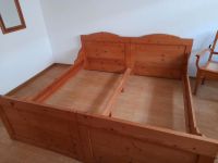 Antikes Jugendstiel Holz-Ehebett 2 x 2 m Bayern - Großwallstadt Vorschau