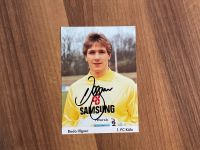 Bodo Illgner 1.FC Köln Autogrammkarte Saison 1987/88 Nordrhein-Westfalen - Nörvenich Vorschau