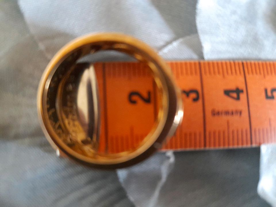 Ringe Silber vergoldet je 30 Euro nicht getragen in Auerbach