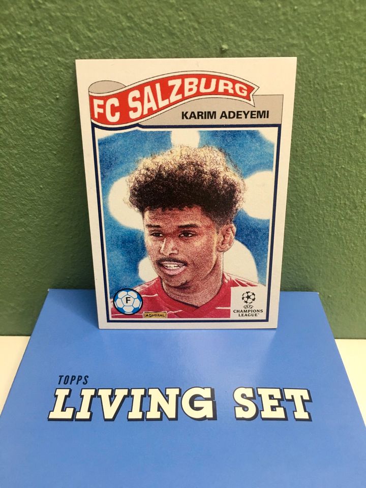 Karim Adeyemi - Topps UCL Living 376 - Salzburg - BVB in Rehlingen-Siersburg