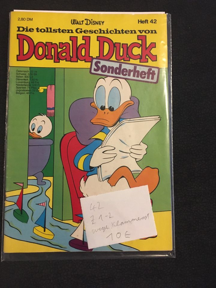 20 Donald Duck Sonderhefte von nr 40 bis 46 in Mecklenbeck