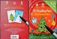 Kritzelkarten neuwertig Weihnachten basteln malen Feinmotorik Mecklenburg-Strelitz - Landkreis - Neustrelitz Vorschau
