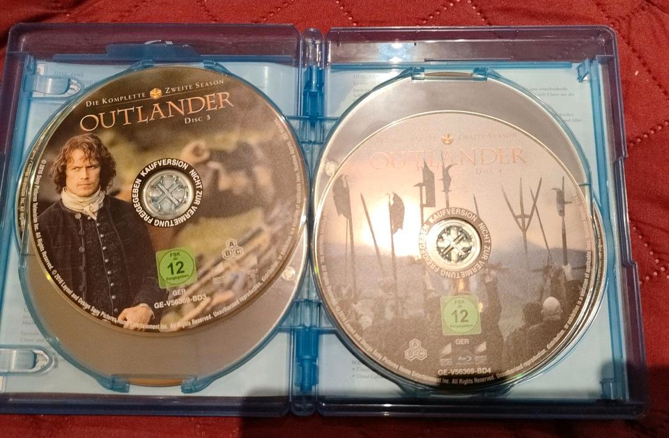 ✨ Outlander Staffel 2 in Blu-ray ✨ in Sauensiek