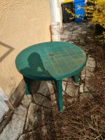 Gartentisch rund grün gebraucht plastik Tisch Garten Bayern - Eichendorf Vorschau