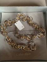 NEU CK Calvin Klein Kette Bicolour zweifarbig Silber Gold Karton Nordrhein-Westfalen - Issum Vorschau