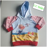 Kapuzenpullover Gr.92 selbst genäht Handmade Neu Niedersachsen - Ilsede Vorschau