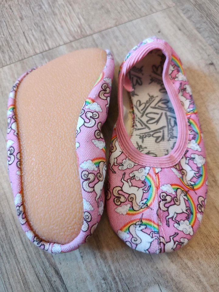 Mädchen Rainbow Gymnastikschuhe, Pink, 23 in Wehringen