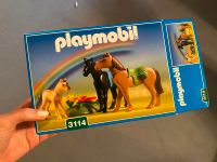 Playmobil 2 Pferde mit Fohlen (3114) komplett & in top Zustand! Hessen - Kelkheim Vorschau
