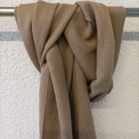 Klassischer Pashmina Schal groß 55x186 cm Farbe beige mit Fransen Baden-Württemberg - Besigheim Vorschau